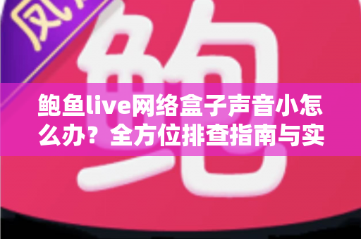 鲍鱼live网络盒子声音小怎么办？全方位排查指南与实用解决方案一文读懂