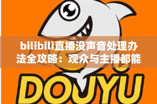 bilibili直播没声音处理办法全攻略：观众与主播都能快速恢复声音的实用指南