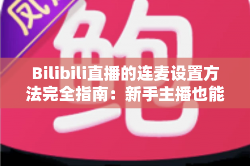 Bilibili直播的连麦设置方法完全指南：新手主播也能快速上手的连麦实操教程与技巧分享