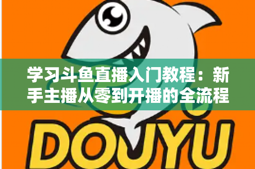 学习斗鱼直播入门教程：新手主播从零到开播的全流程实战指南