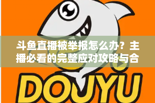 斗鱼直播被举报怎么办？主播必看的完整应对攻略与合规指南