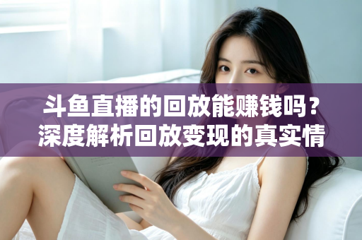 斗鱼直播的回放能赚钱吗？深度解析回放变现的真实情况与实用赚钱技巧