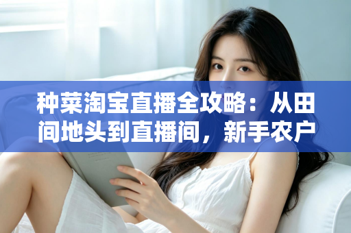 种菜淘宝直播全攻略:从田间地头到直播间,新手农户的生鲜带货实战指南 种菜淘宝直播全攻略:从田间地头到直播间,新手农户的生鲜带货实战指南