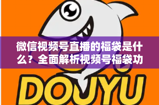 微信视频号直播的福袋是什么？全面解析视频号福袋功能、玩法与运营技巧