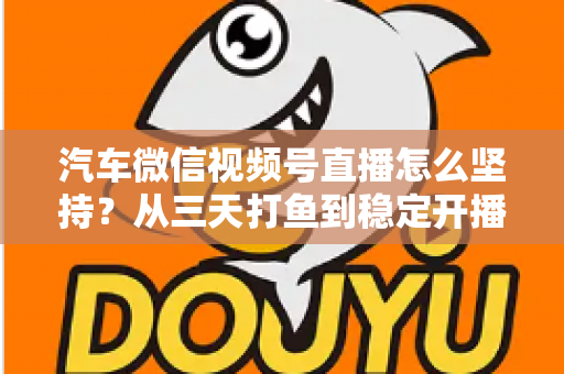 汽车微信视频号直播怎么坚持?从三天打鱼到稳定开播的实战指南 汽车微信视频号直播怎么坚持?从三天打鱼到稳定开播的实战指南