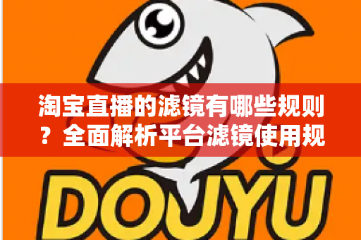 淘宝直播的滤镜有哪些规则？全面解析平台滤镜使用规范与主播合规运营指南