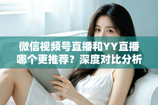 微信视频号直播和YY直播哪个更推荐?深度对比分析帮你选对直播平台 微信视频号直播和YY直播哪个更推荐?深度对比分析帮你选对直播平台