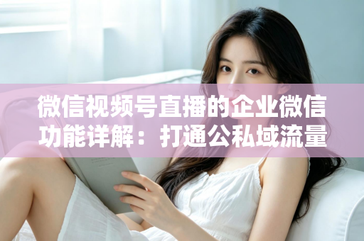 微信视频号直播的企业微信功能详解：打通公私域流量的全链路运营实战指南