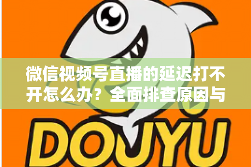 微信视频号直播的延迟打不开怎么办?全面排查原因与实用解决指南 微信视频号直播的延迟打不开怎么办?全面排查原因与实用解决指南