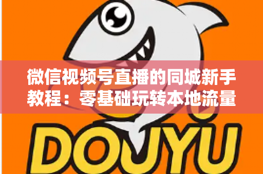 微信视频号直播的同城新手教程：零基础玩转本地流量与变现的完整指南