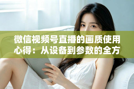 微信视频号直播的画质使用心得：从设备到参数的全方位画质优化指南