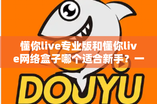 懂你live专业版和懂你live网络盒子哪个适合新手？一文看懂版本差异、上手难度与选购建议